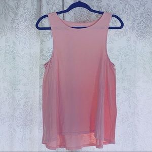 Madewell | High-low Blush Pink Tank